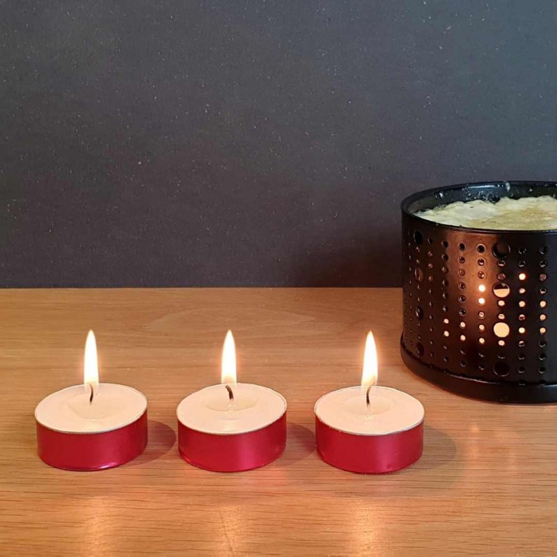 Bougies spéciales raclettes/fondues Cookut – Pack 12 bougies végétales longue durée