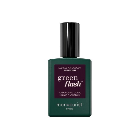 Vernis semi-permanent Green Flash Manucurist – Brillance & formule clean
