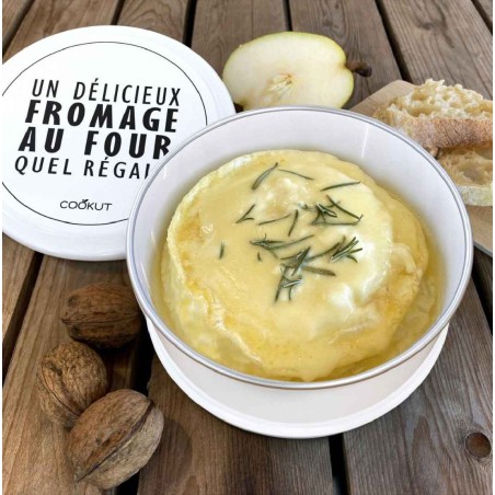 Coffret Cuiseur Fromage Fondu – Fondue au four Cookut, design & pratique