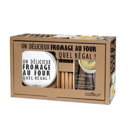 Coffret Cuiseur Fromage Fondu – Fondue au four Cookut, design & pratique