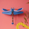 Déco murale - Blue Dragonfly - Studio Roof