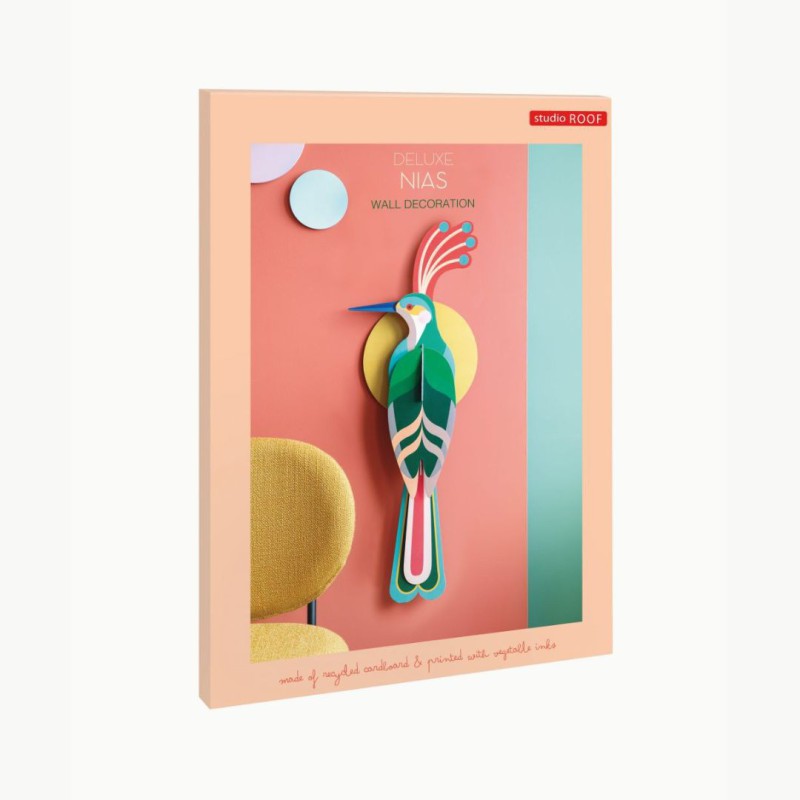 Décoration murale 3D – Studio ROOF | Carton recyclé & designs poétiques\n\n