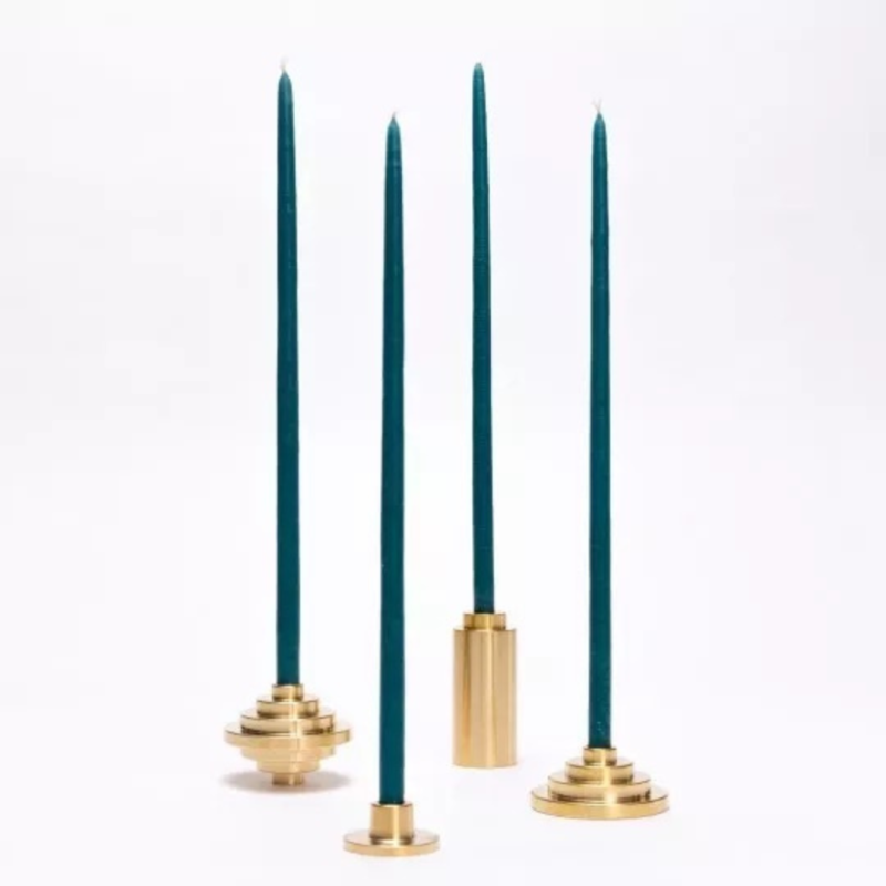 Porte-cierges en laiton pour bougies fines – Maison Pechavy