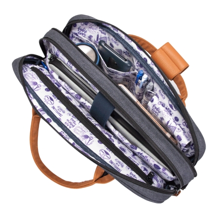 Sac Messenger Cabaïa - Étanche, Rembourré & Pratique - Compatible Ordinateur