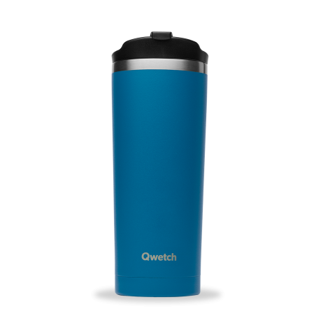 **Travel Mug Bleu canard 470 ml - Qwetch