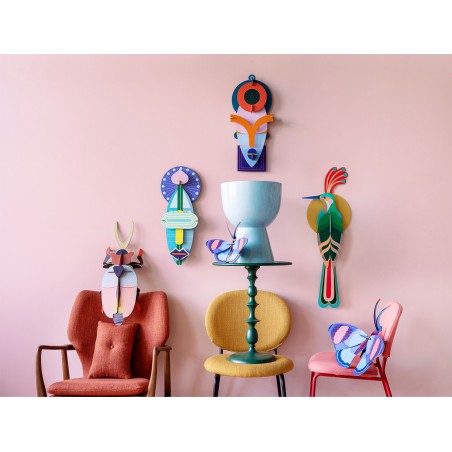 Décoration murale 3D – Studio ROOF | Carton recyclé & designs poétiques\n\n