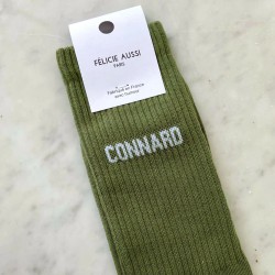 Chaussettes façon sport – Félicie Aussi | Taille 40–45 | Fabriquées en France