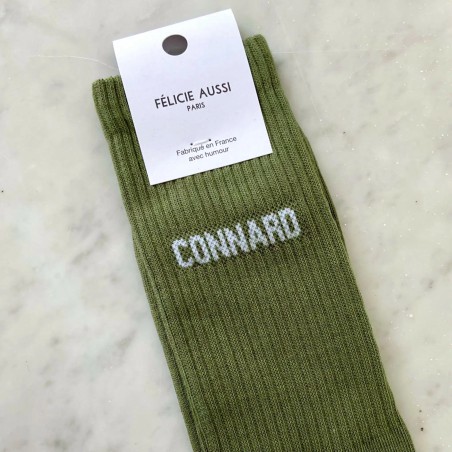 Chaussettes façon sport – Félicie Aussi | Taille 40–45 | Fabriquées en France
