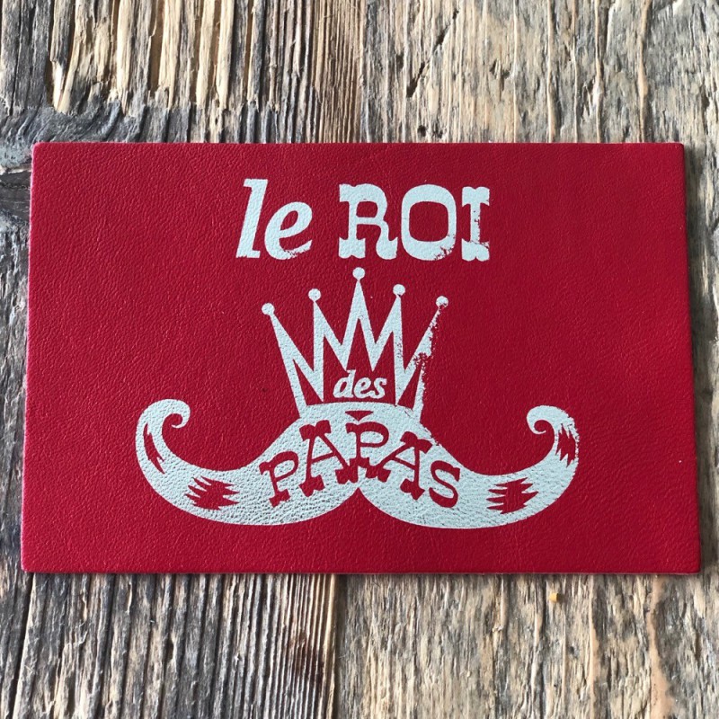 Carte postale "le roi des papas"