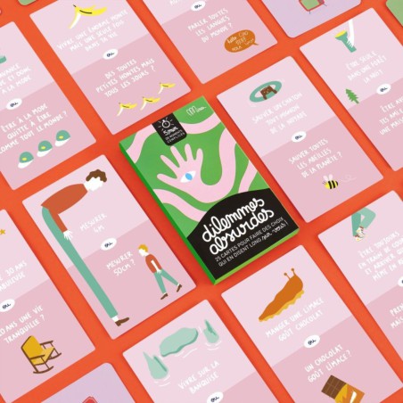 Jeu Dilemmes absurdes... - Minus Editions