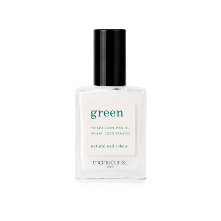 Vernis à Ongles GREEN Snow - 9 Free, Vegan et Brillant Manucurist