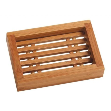 Croll & Denecke - Porte-savon en bambou, rectangulaire