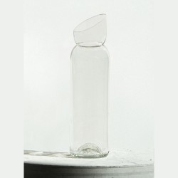 Carafe Danser Q de bouteilles – 75 cl verre recyclé artisanal, design français 