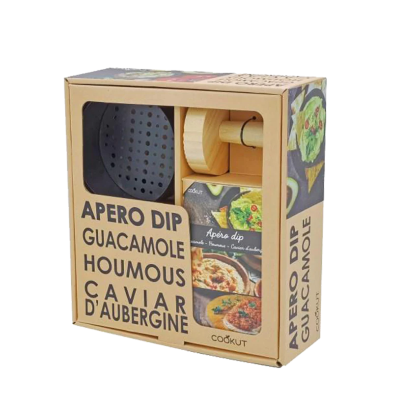 Coffret Apéro Dip Cookut – Guacamole & Houmous maison