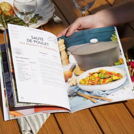 Cookut - Livre - Les recettes de l'incroyable Cocotte - Recettes Bien-Etre