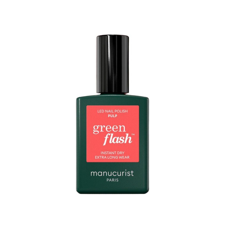 Vernis semi-permanent Green Flash Manucurist – Brillance & formule clean