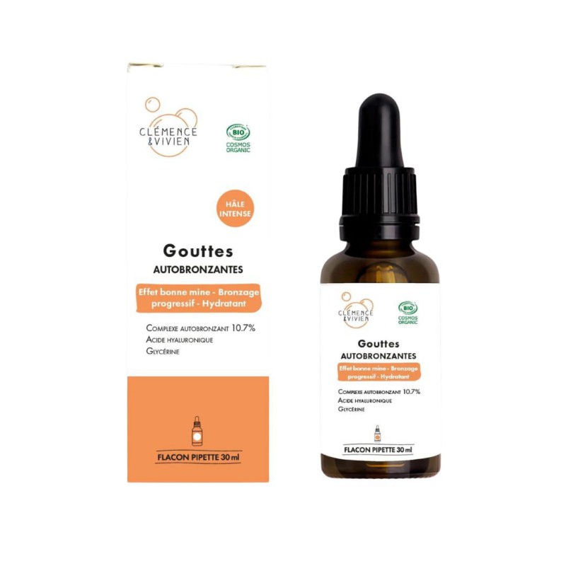 Gouttes Autobronzantes Hâle Intense – Clémence & Vivien