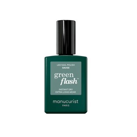 Vernis Semi-Permanent Green Flash Sauge - Tenue 10 jours