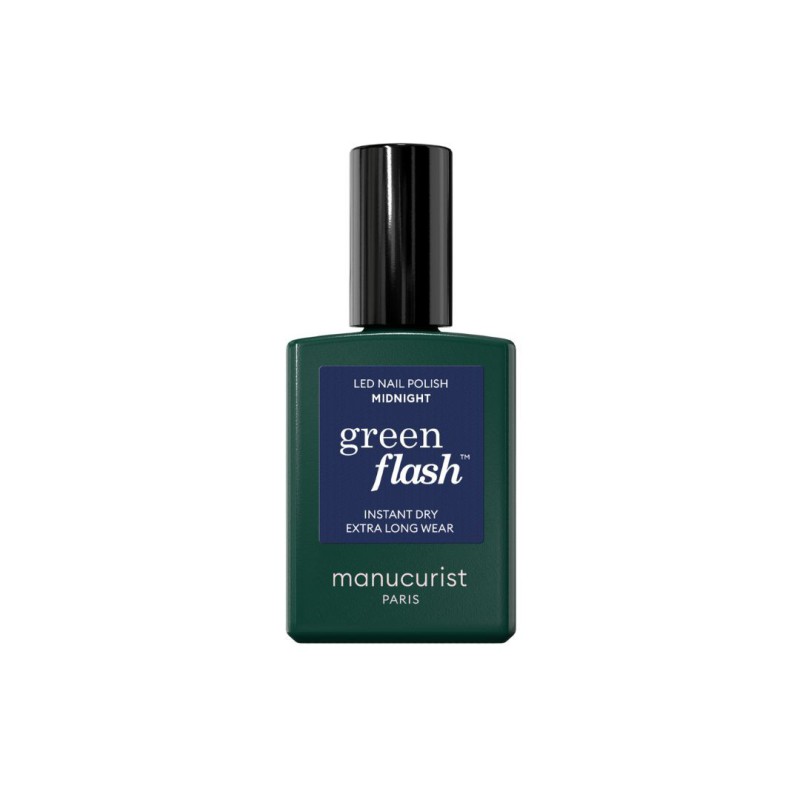Vernis semi-permanent Green Flash Manucurist – Brillance & formule clean
