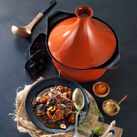 Cookut - Couvercle à Tajine pour Cocotte 24 cm en Céramique