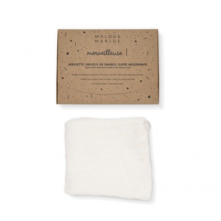 Serviette merveilleuse (cheveux) - Malou et Marius