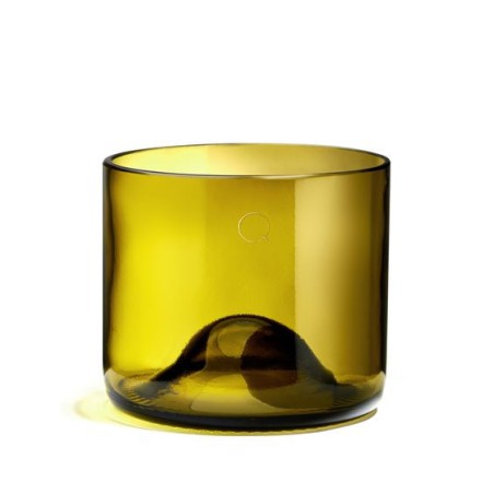 **Set de 4 verres upcyclés Q de Bouteilles Rire