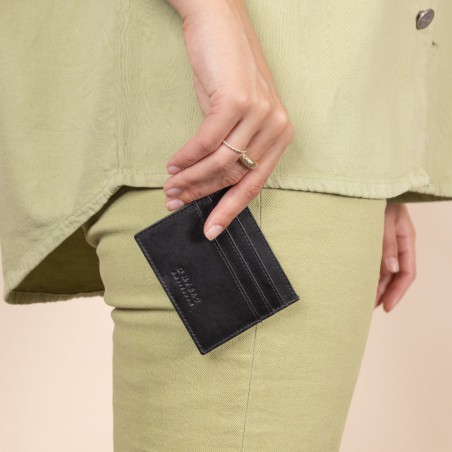 Mark’s Maxi O My Bag – Porte-cartes cuir éthique ultra fin