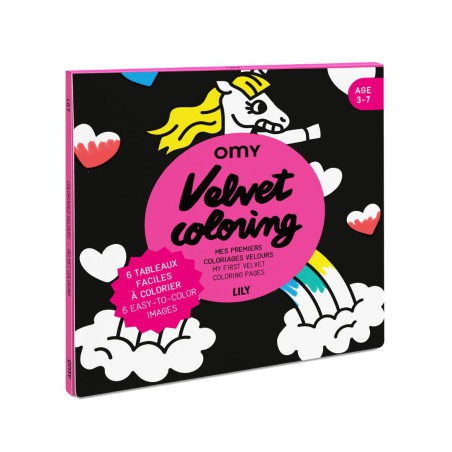 Omy - Coloriage velours - Lily