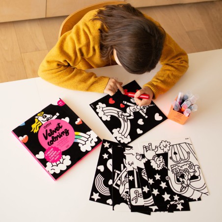 Omy - Coloriage velours - Lily