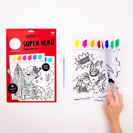 *Omy - Painting Kit - Super Hero