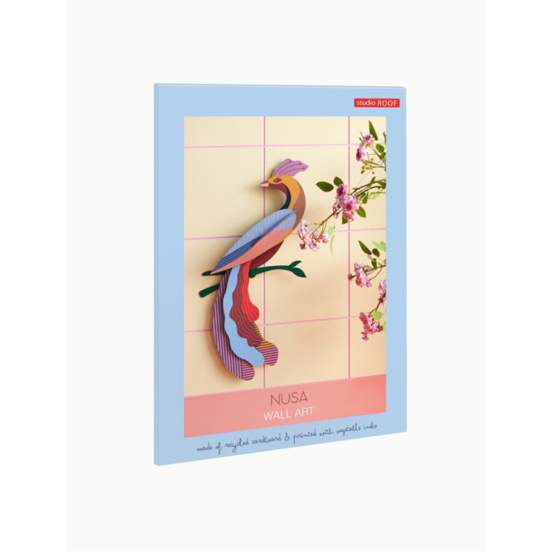 Décoration murale 3D – Studio ROOF | Carton recyclé & designs poétiques\n\n