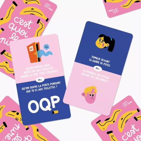 Jeu C'est quoi le pire? - Minus Editions