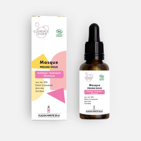 Masque Peeling Doux – Clémence & Vivien | Exfolie et Illumine