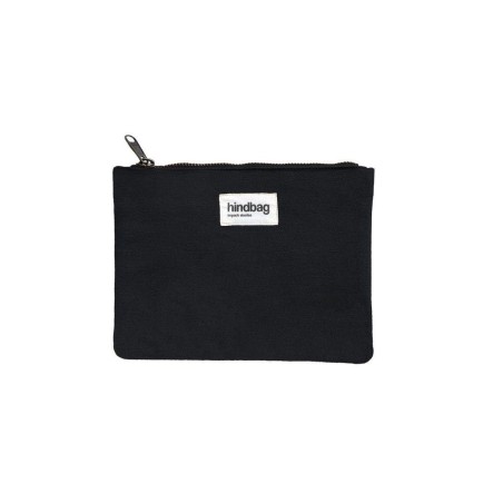 Petite pochette zippée en coton bio GOTS – Idéale pour accessoires