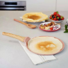 L’Incroyable Poêle Plancha/Crêpiére 28 cm Cookut – Gris perle | Polyvalente & anti‑adhérente