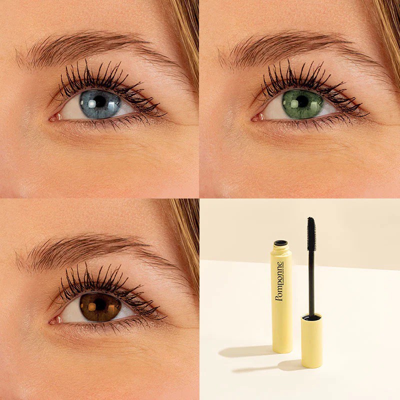 Mascara Booster de Cils Noir Intense Pomponne – Volume & Longueur