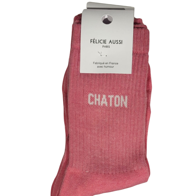 Chaussettes façon sport – Félicie Aussi | Taille 36–40 | Fabriquées en France