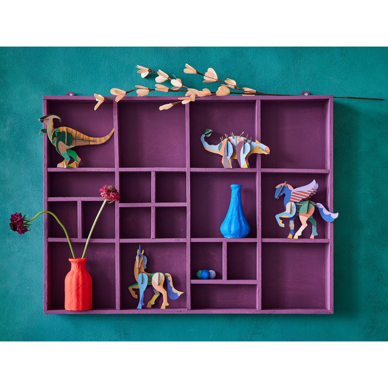 Objet déco à poser 3D – Studio ROOF | Carton recyclé