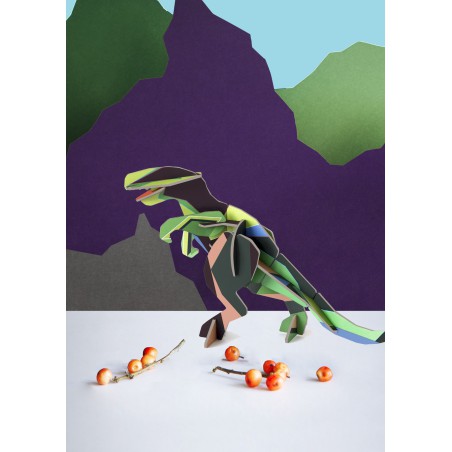 Objet déco à poser 3D – Studio ROOF | Carton recyclé