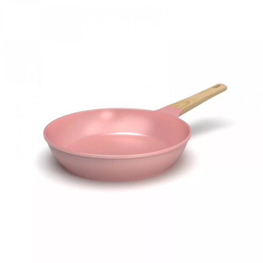 L’Incroyable Poêle 28 cm Cookut – rose guimauve | légère, sans PFAS ...