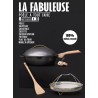 La Fabuleuse Cookut – Poêle multifonction 28 cm – Noir météore | 8 fonctions, couvercle auto-arrosage, sans PFOA 