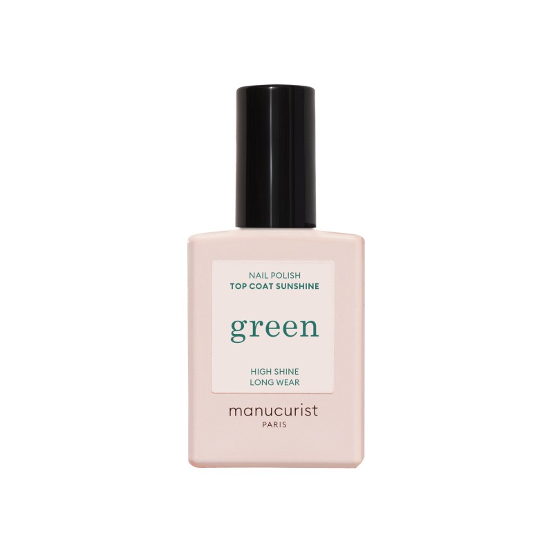 Manucurist Green Sunshine Top Coat – Brillance & tenue gel sans lampe