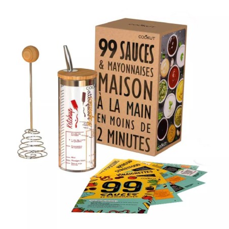 Cookut - 99 Sauces Maison : Vinaigrettes, Mayonnaises, & Plus