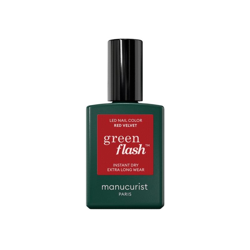Vernis semi-permanent Green Flash Manucurist – Brillance & formule clean