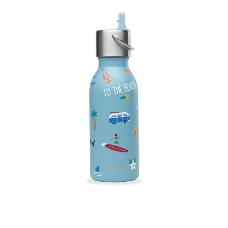 Gourde enfant isotherme Qwetch 350 ml – Fun & responsable