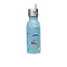 Gourde isotherme enfant Honolulu Bleu acier 350 ml - Qwetch