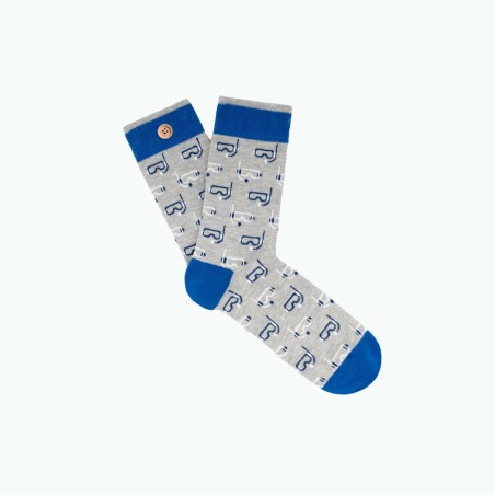 Chaussettes colorées Cabaïa en coton bio - Confort et style