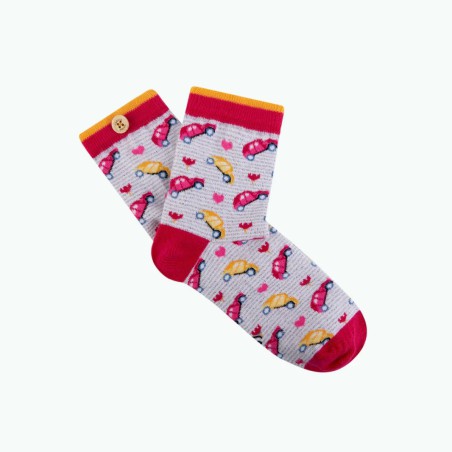 Chaussettes colorées Cabaïa en coton bio - Confort et style