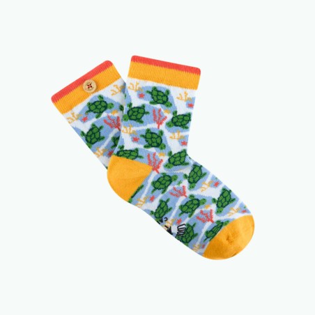 Chaussettes colorées Cabaïa en coton bio - Confort et style