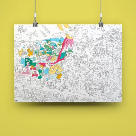 Poster géant Dinos - Omy